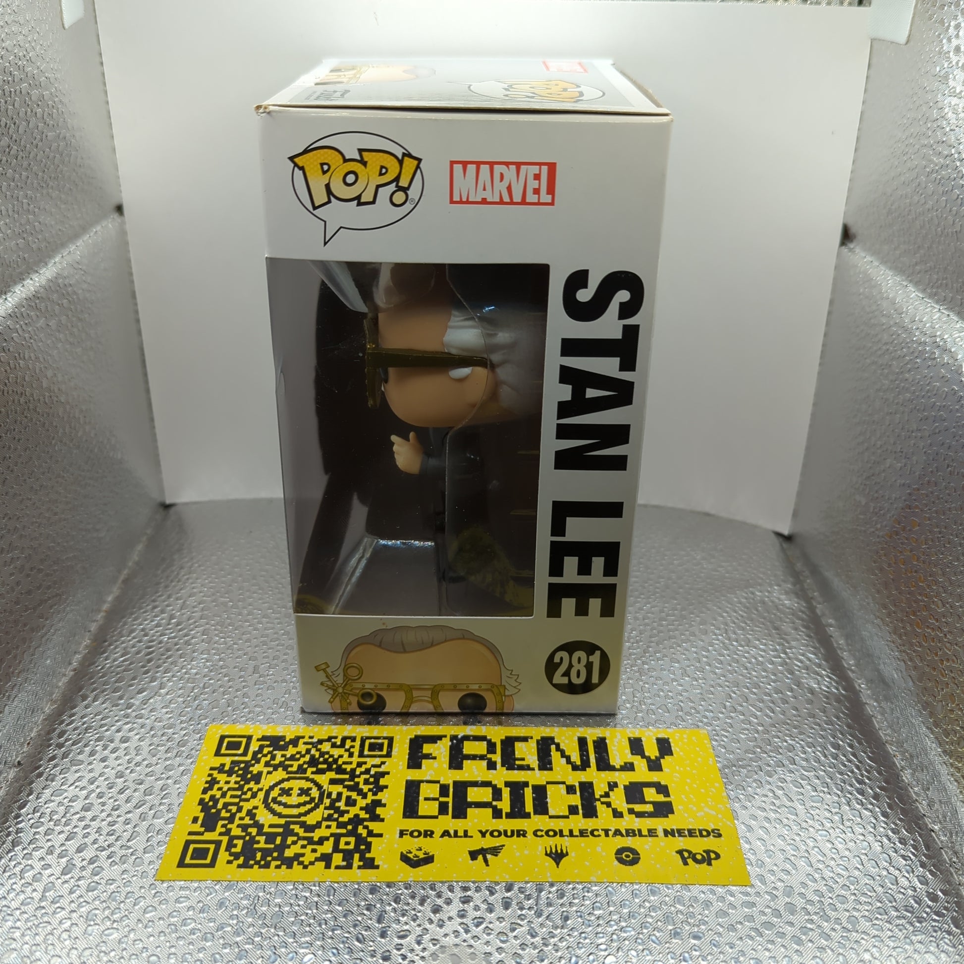 Marvel Funko Pop - Stan Lee - Guardians of the Galaxy - No. 281 FRENLY BRICKS - Open 7 Days