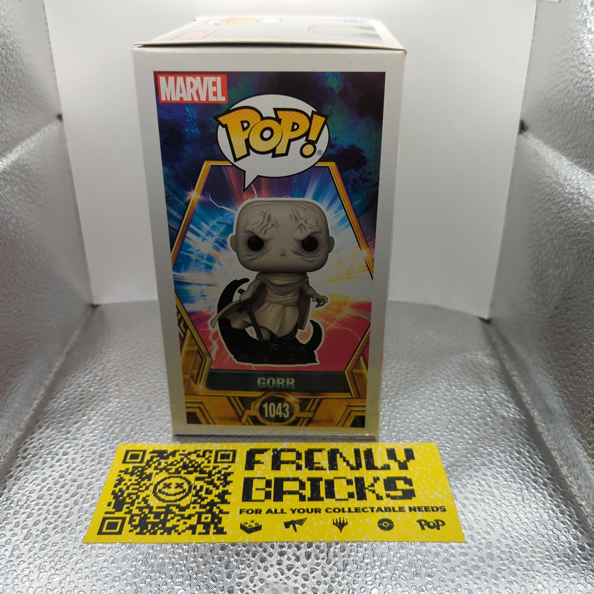 Marvel Funko Pop - Gorr - Thor: Love and Thunder  - No. 1043 FRENLY BRICKS - Open 7 Days