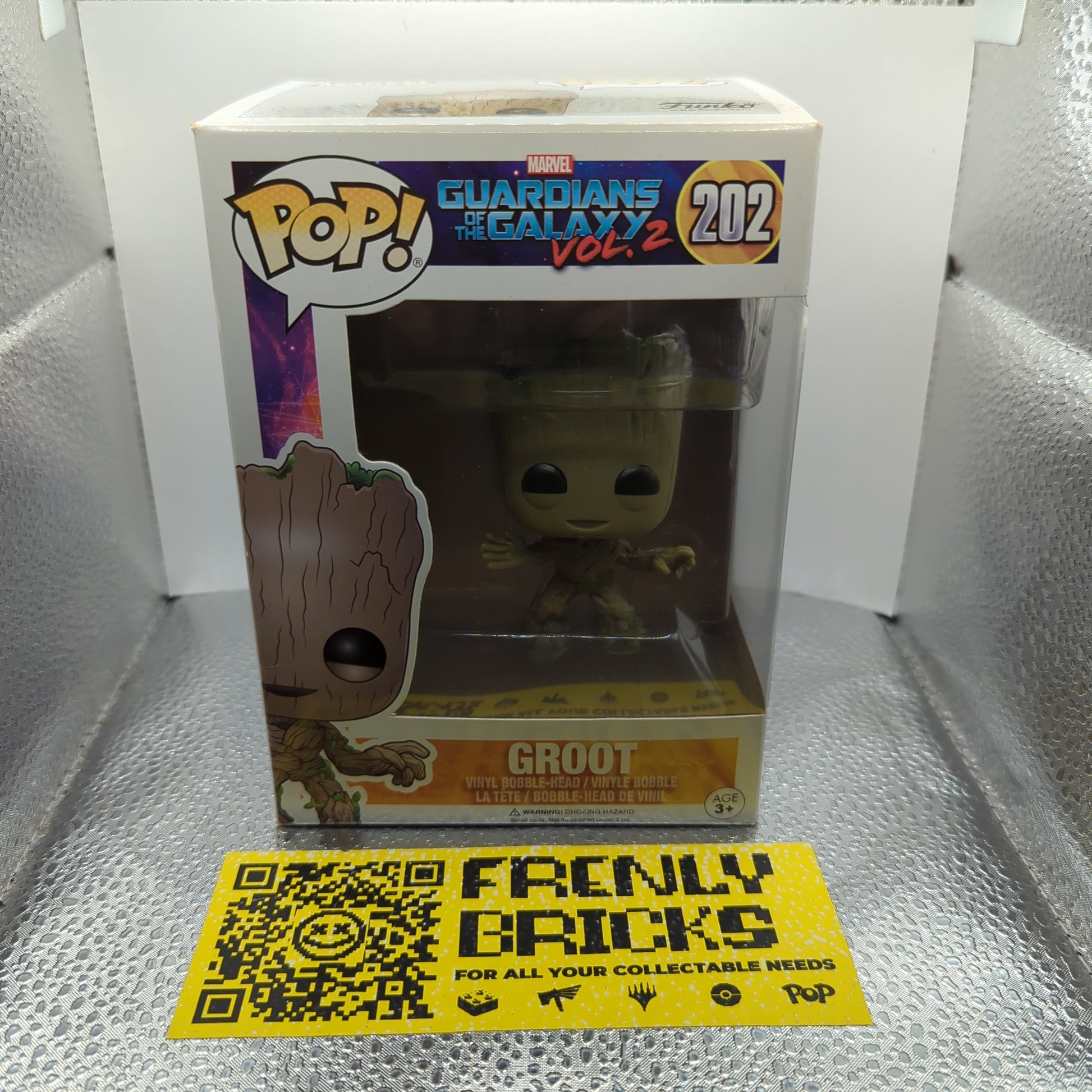 Groot 202 Marvel Guardians of the Galaxy Vol. 2 Funko Pop Vinyl FRENLY BRICKS - Open 7 Days