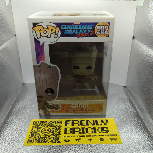 Groot 202 Marvel Guardians of the Galaxy Vol. 2 Funko Pop Vinyl FRENLY BRICKS - Open 7 Days