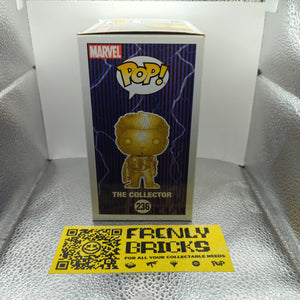 Marvel Funko Pop - The Collector (Gold) - Guardians of the Galaxy - No. 236 FRENLY BRICKS - Open 7 Days