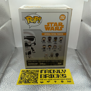 FUNKO POP! VINYL IMPERIAL PATROL TROOPER STAR WARS #252 2018 SDCC FRENLY BRICKS - Open 7 Days