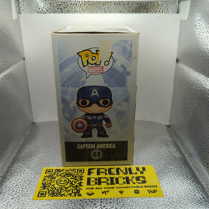 Funko Pop! Marvel Captain America Winter Soldier Pop Vinyl 41 Bobble Head FRENLY BRICKS - Open 7 Days