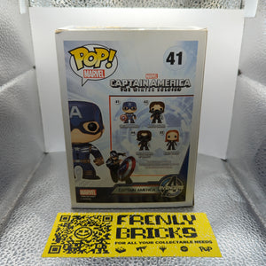 Funko Pop! Marvel Captain America Winter Soldier Pop Vinyl 41 Bobble Head FRENLY BRICKS - Open 7 Days