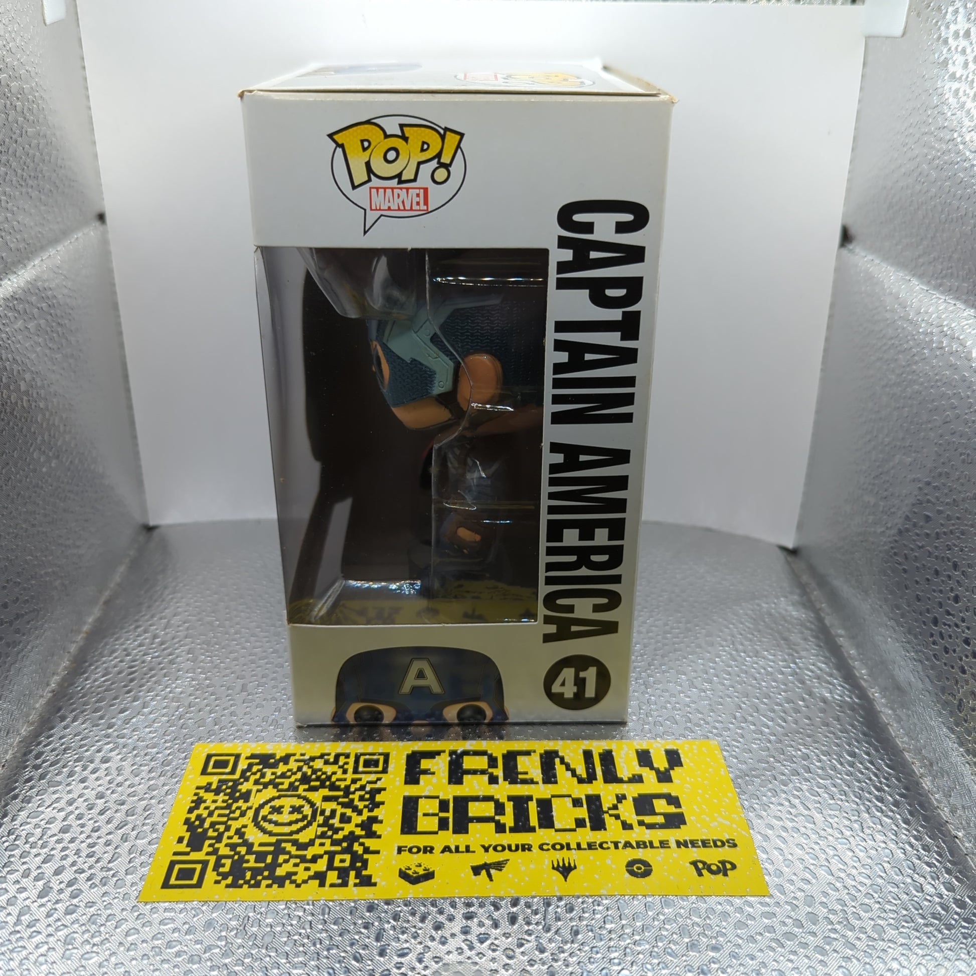 Funko Pop! Marvel Captain America Winter Soldier Pop Vinyl 41 Bobble Head FRENLY BRICKS - Open 7 Days