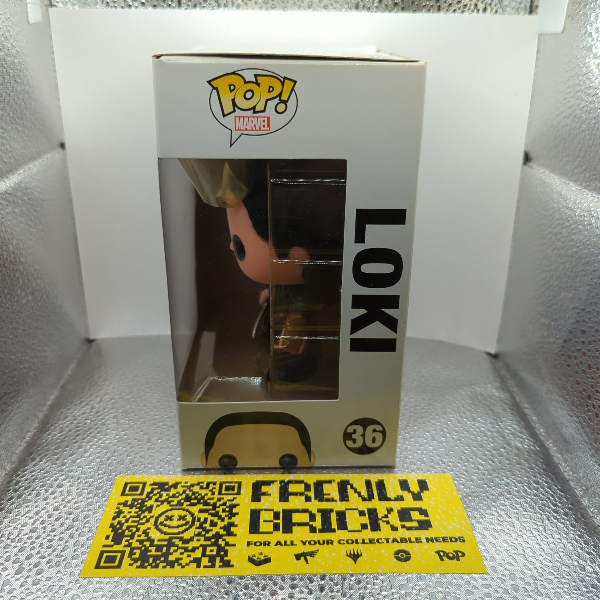 FUNKO POP MARVEL THOR THE DARK WORLD #36 LOKI VAULTED VINYL FIGURE FRENLY BRICKS - Open 7 Days