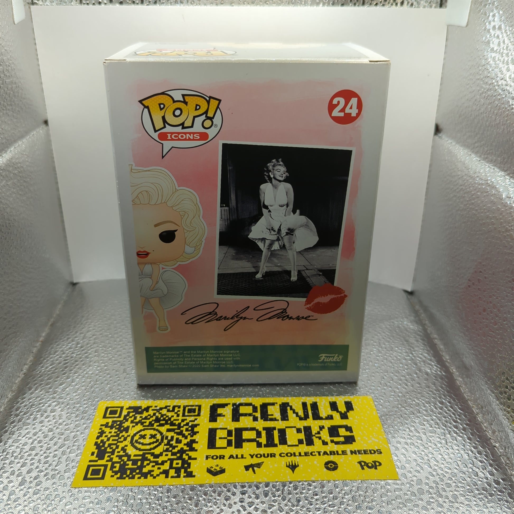 Marilyn Monroe Pop 24 - Marilyn Monroe Funko Pop! Vinyl 2020 Vaulted FRENLY BRICKS - Open 7 Days