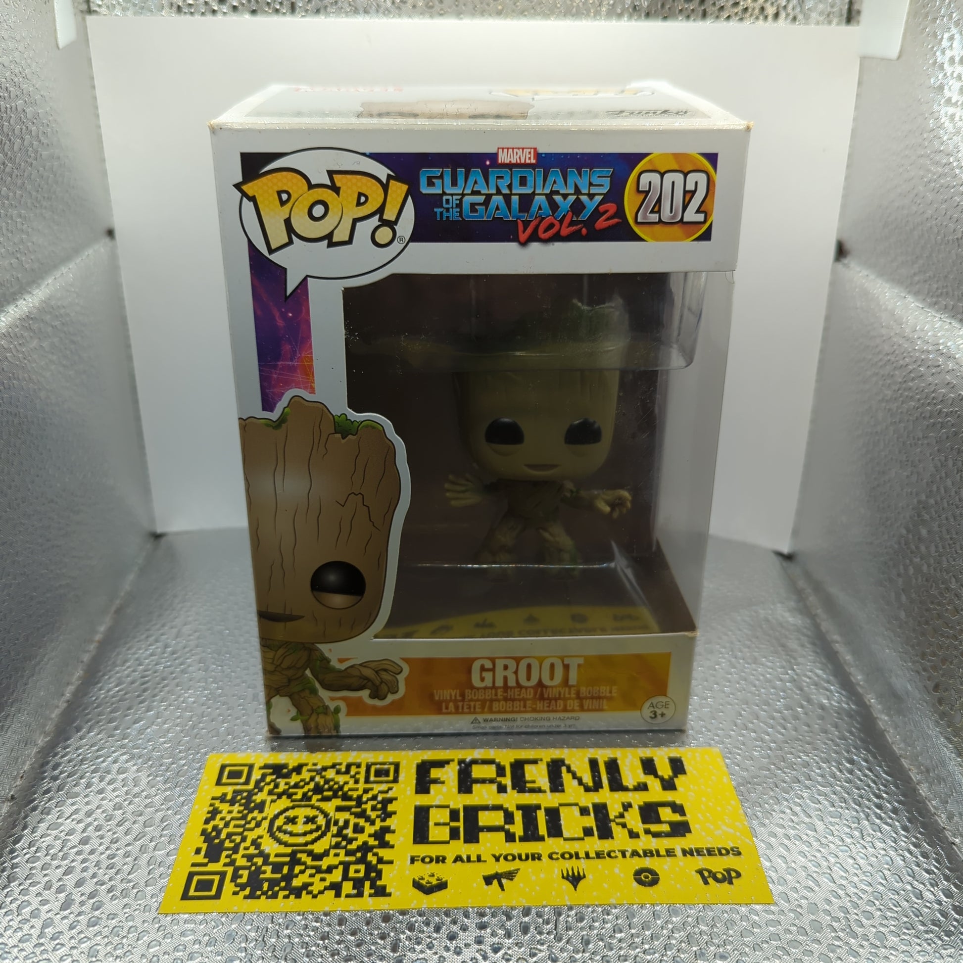 Groot 202 Marvel Guardians of the Galaxy Vol. 2 Funko Pop Vinyl FRENLY BRICKS - Open 7 Days