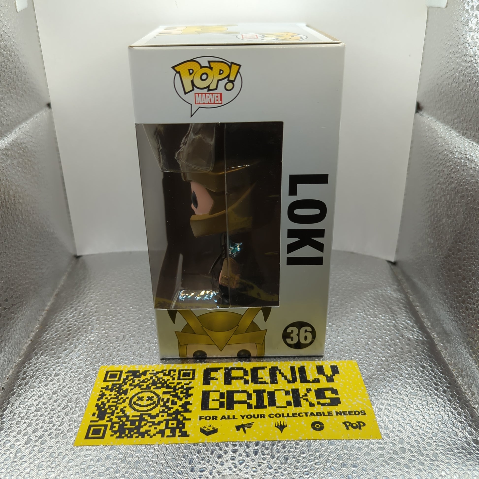 Funko Pop Marvel Loki #36 With Helmet (Vaulted) FRENLY BRICKS - Open 7 Days