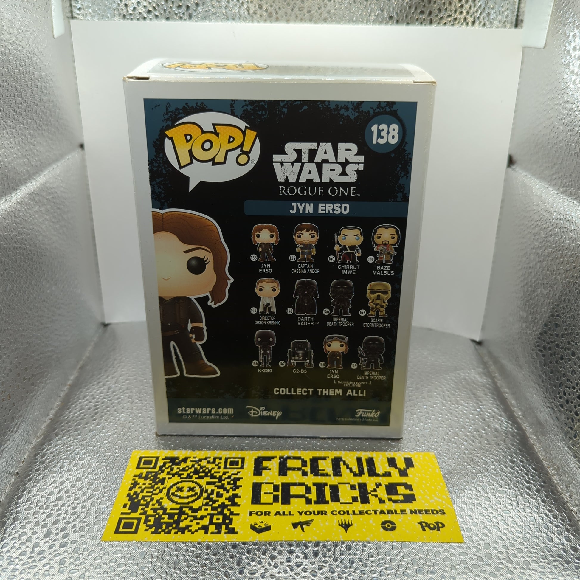 Star Wars: Jyn Erso #138 - Funko Pop Vinyl FRENLY BRICKS - Open 7 Days