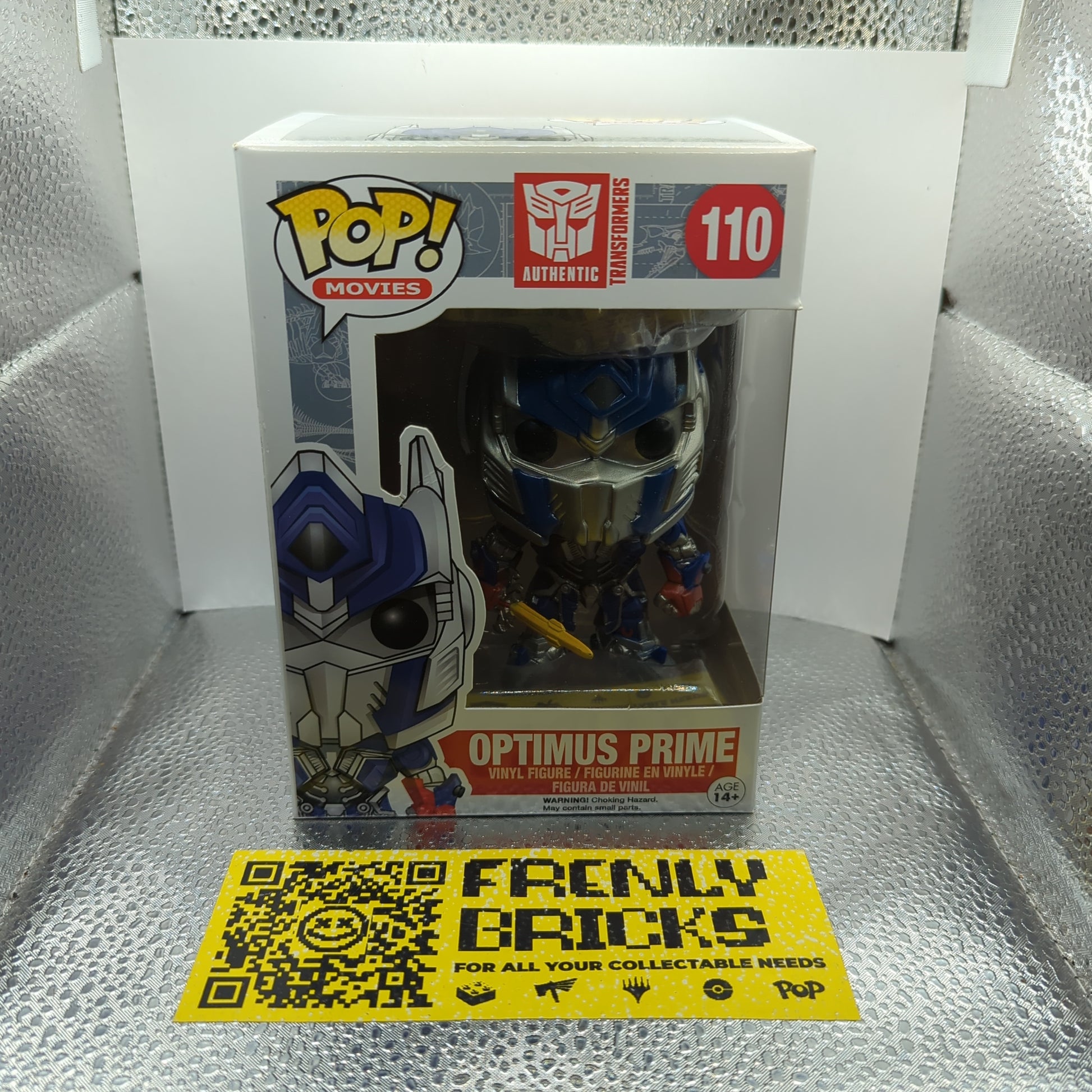 Optimus Prime Pop 110 - Optimus with Sword Funko Pop! Vinyl 2015 Vaulted FRENLY BRICKS - Open 7 Days