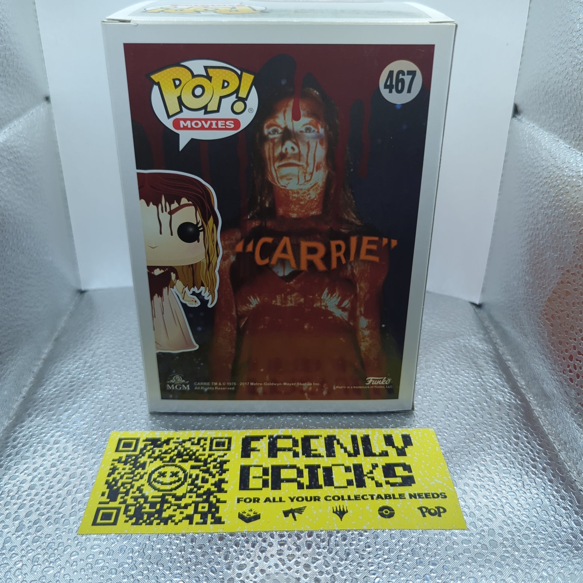 POP! MOVIES CARRIE #467 VINYL FIGURE FRENLY BRICKS - Open 7 Days