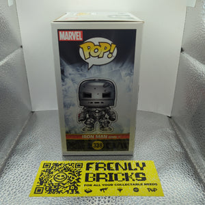 Funko POP Vinyl Marvel IRON MAN (MARK 1) #338 (2018 SDCC) FRENLY BRICKS - Open 7 Days