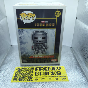 Funko POP Vinyl Marvel IRON MAN (MARK 1) #338 (2018 SDCC) FRENLY BRICKS - Open 7 Days