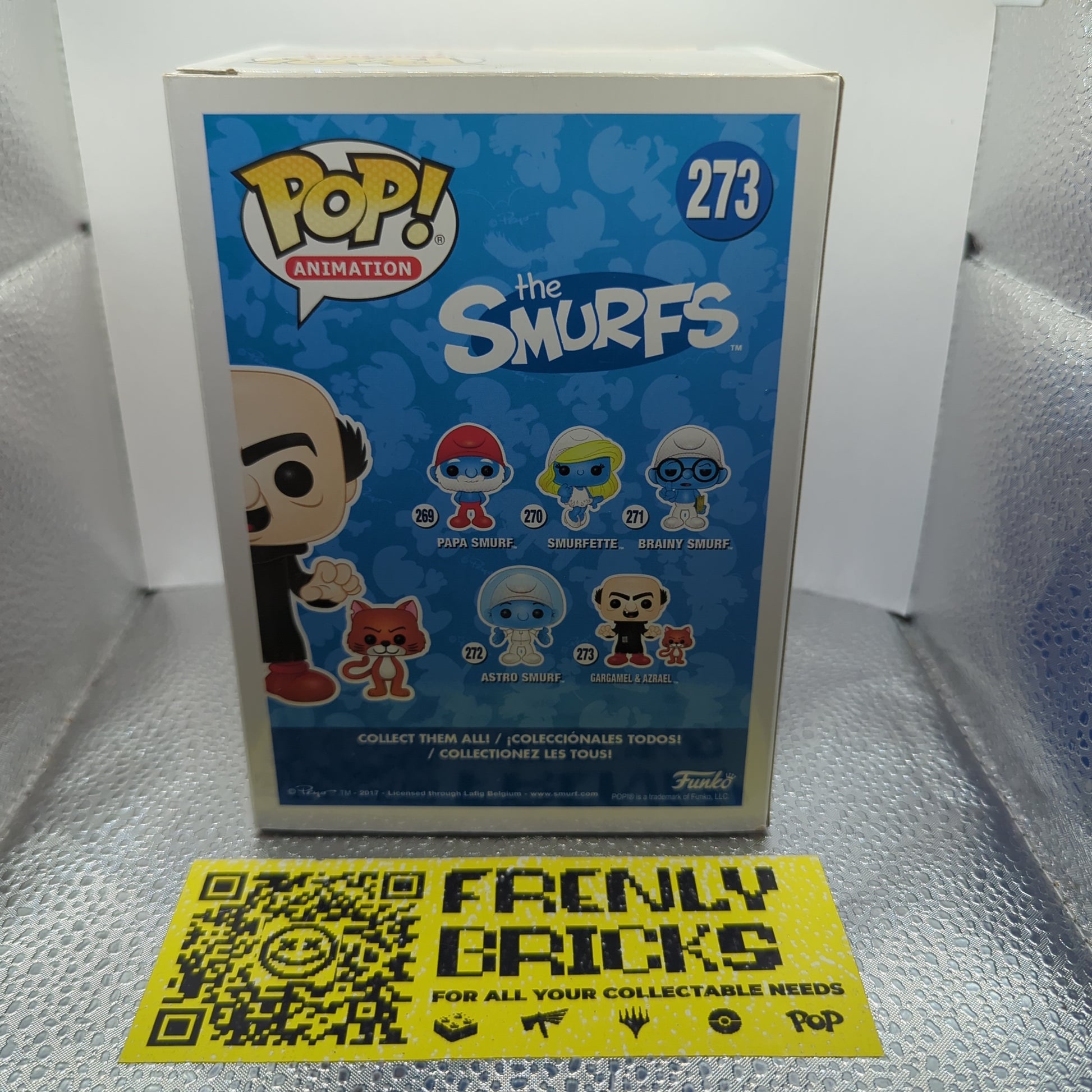 FUNKO POP VINYL ANIMATION THE SMURFS #273 GARGAMEL & AZRAEL FRENLY BRICKS - Open 7 Days