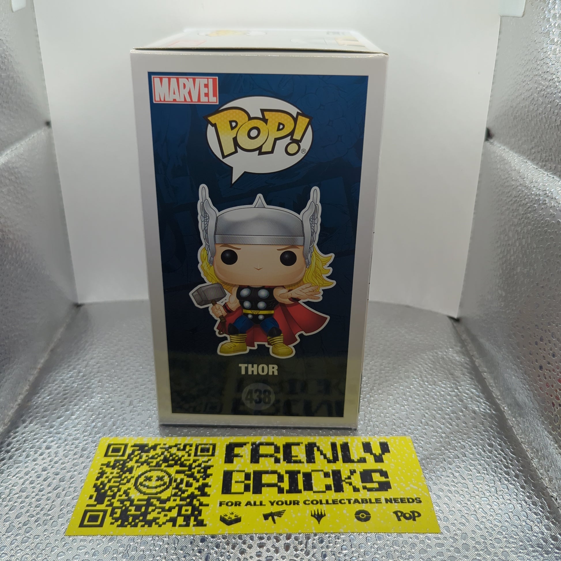 Funko POP! Marvel Thor #438 Limited Edition 2019 Exclusive Vinyl Figure FRENLY BRICKS - Open 7 Days