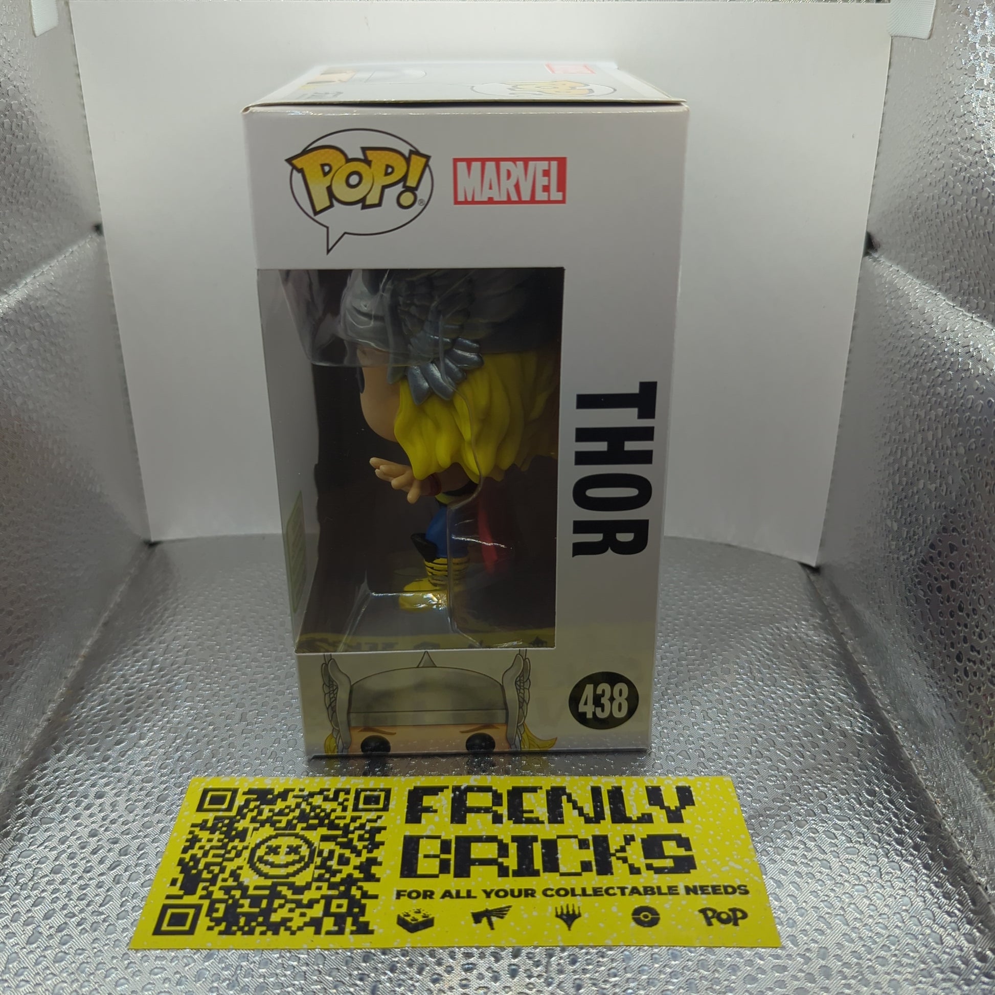 Funko POP! Marvel Thor #438 Limited Edition 2019 Exclusive Vinyl Figure FRENLY BRICKS - Open 7 Days