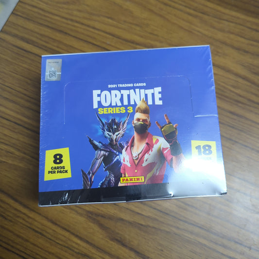 Panini - 2021 Fortnite 3 Trading Cards Booster Box (18 Packs) FRENLY BRICKS - Open 7 Days