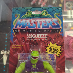 Masters of the Universe Origins Retro SSSqueeze Action Figure on card FRENLY BRICKS - Open 7 Days