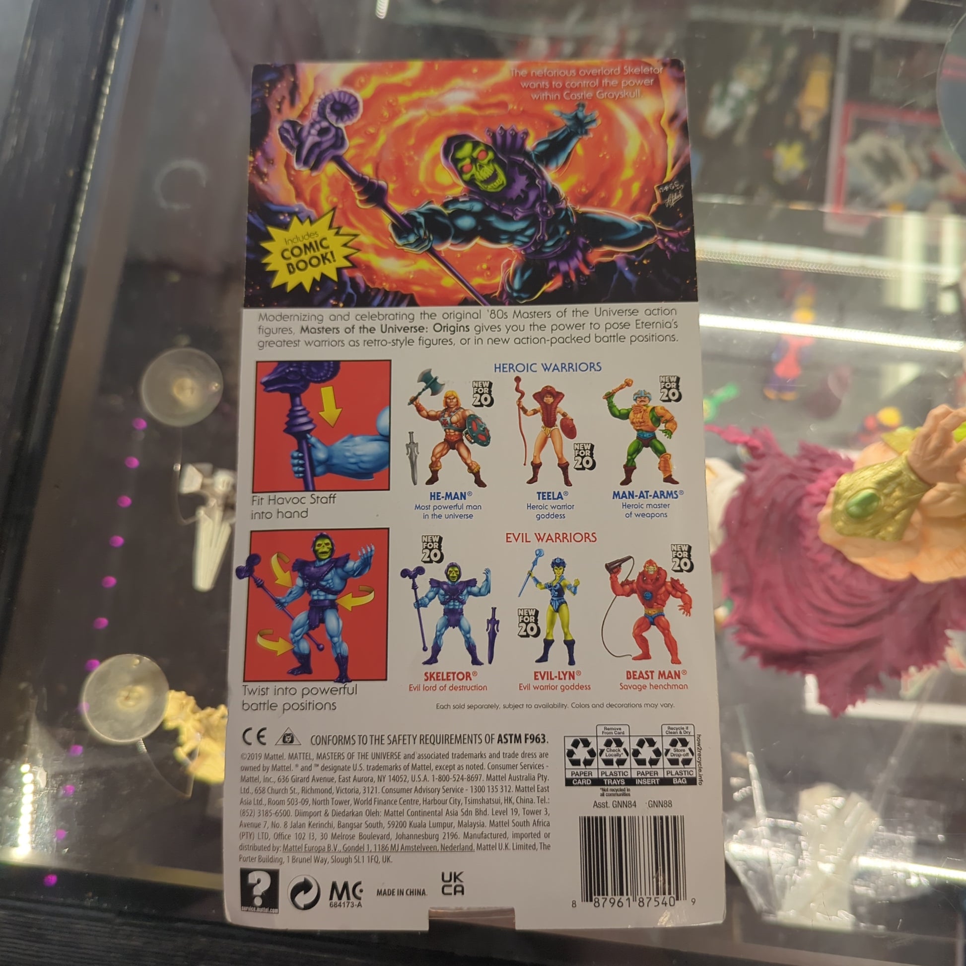 2020 MOTU Masters of the Universe: Origins Skeletor USA Version FRENLY BRICKS - Open 7 Days