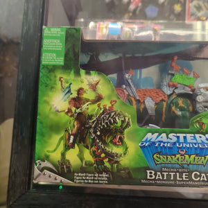 MOTU 200X Masters of the Universe vs Snakemen Mecha-Bite Battle Cat 2003 FRENLY BRICKS - Open 7 Days