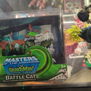 MOTU 200X Masters of the Universe vs Snakemen Mecha-Bite Battle Cat 2003 FRENLY BRICKS - Open 7 Days