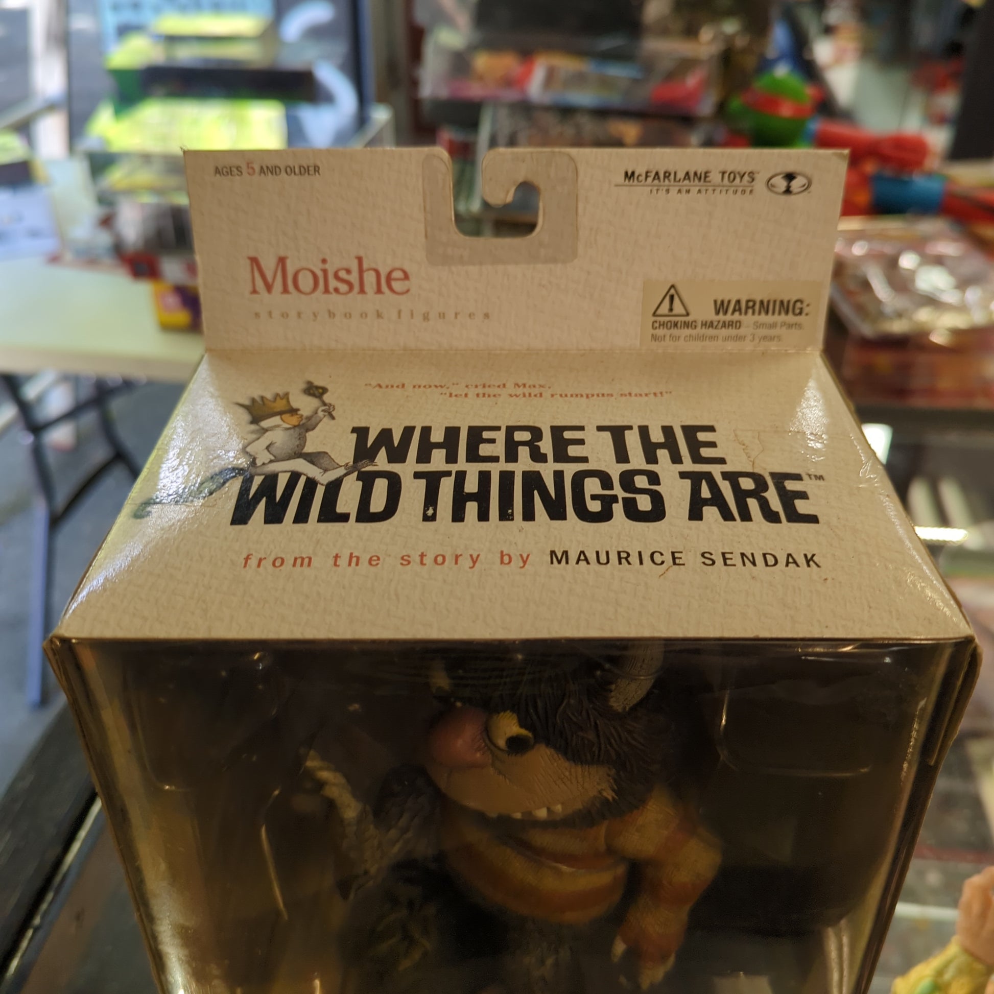 Moishe Figure Where The Wild Things Are 2000 McFarlane Toys Brand New in Box FRENLY BRICKS - Open 7 Days