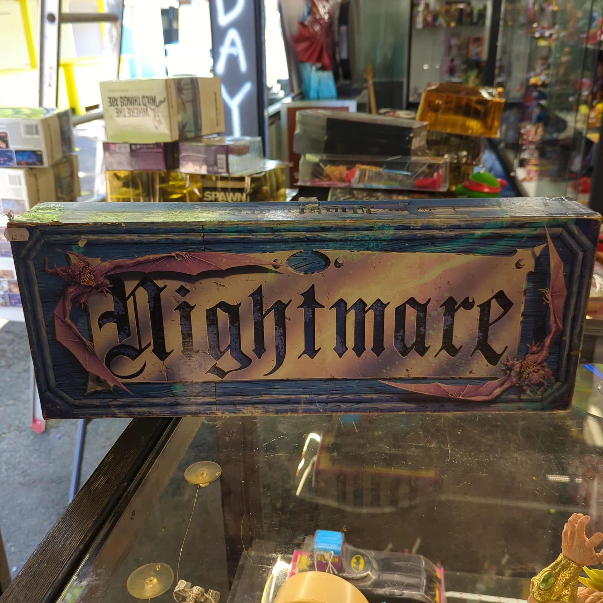 Nightmare The Video Board Game 1991 w/ Pencil VHS Vintage Horror FRENLY BRICKS - Open 7 Days