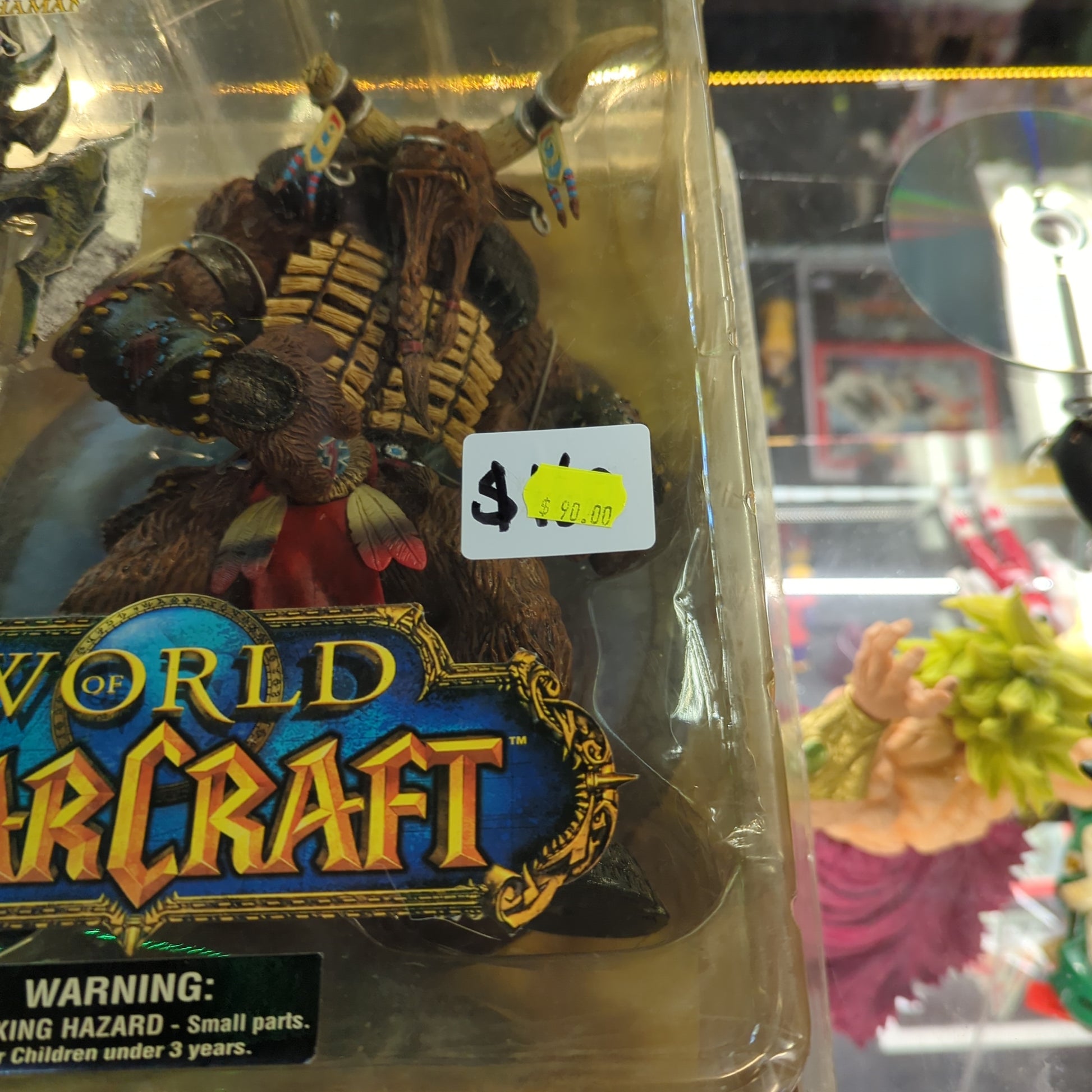 DC Direct World of Warcraft Tauren Shaman Action Figure Ultra Sota Toys 10 in FRENLY BRICKS - Open 7 Days