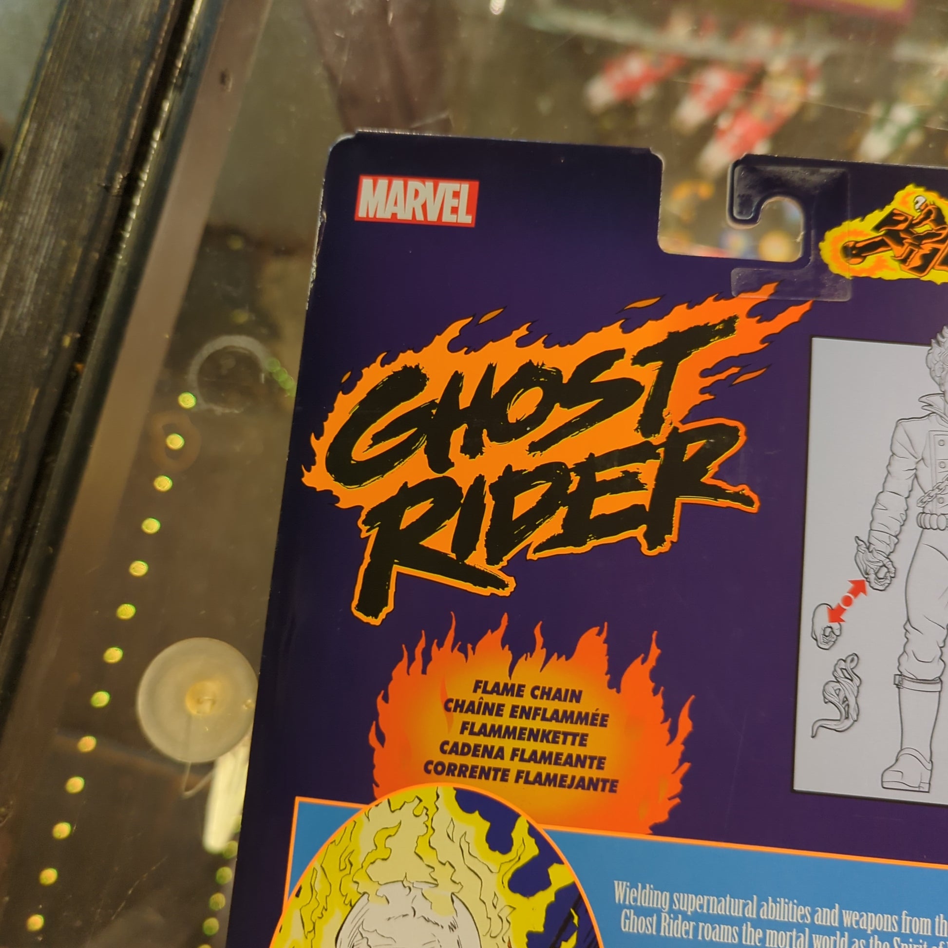 Marvel Legends 6" Retro Cardback Ghost Rider Flame Chain Comics Version 221215 FRENLY BRICKS - Open 7 Days