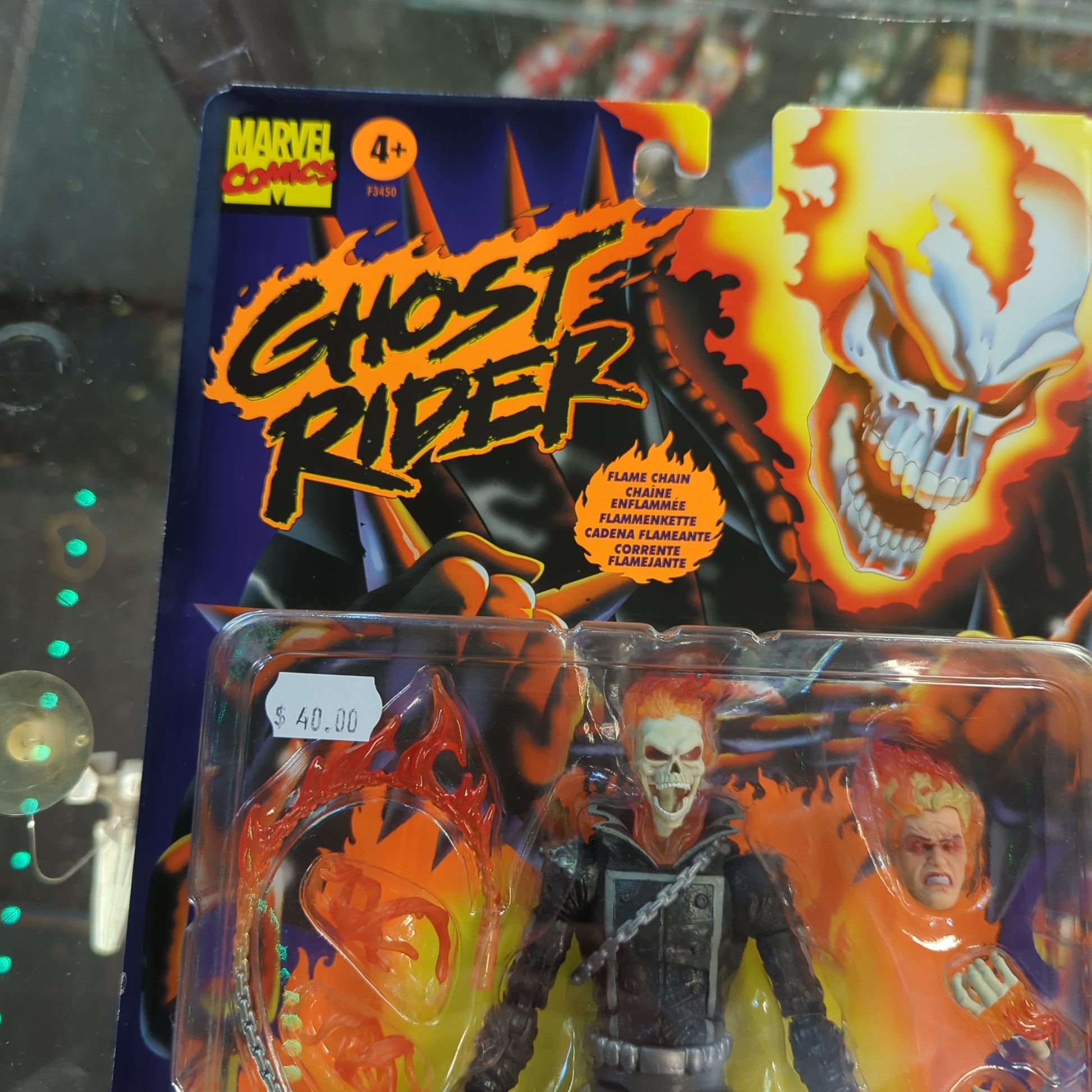 Marvel Legends 6" Retro Cardback Ghost Rider Flame Chain Comics Version 221215 FRENLY BRICKS - Open 7 Days