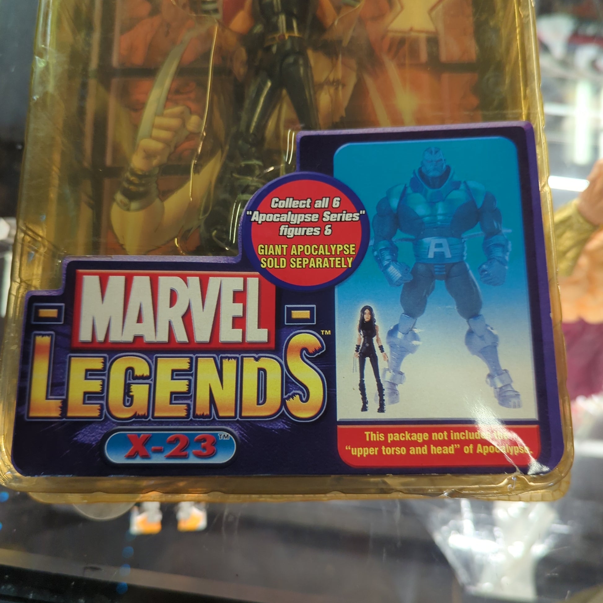 Toy biz - Marvel Legends - X-23 - Apocalypse Series " - IN Box Never Open FRENLY BRICKS - Open 7 Days