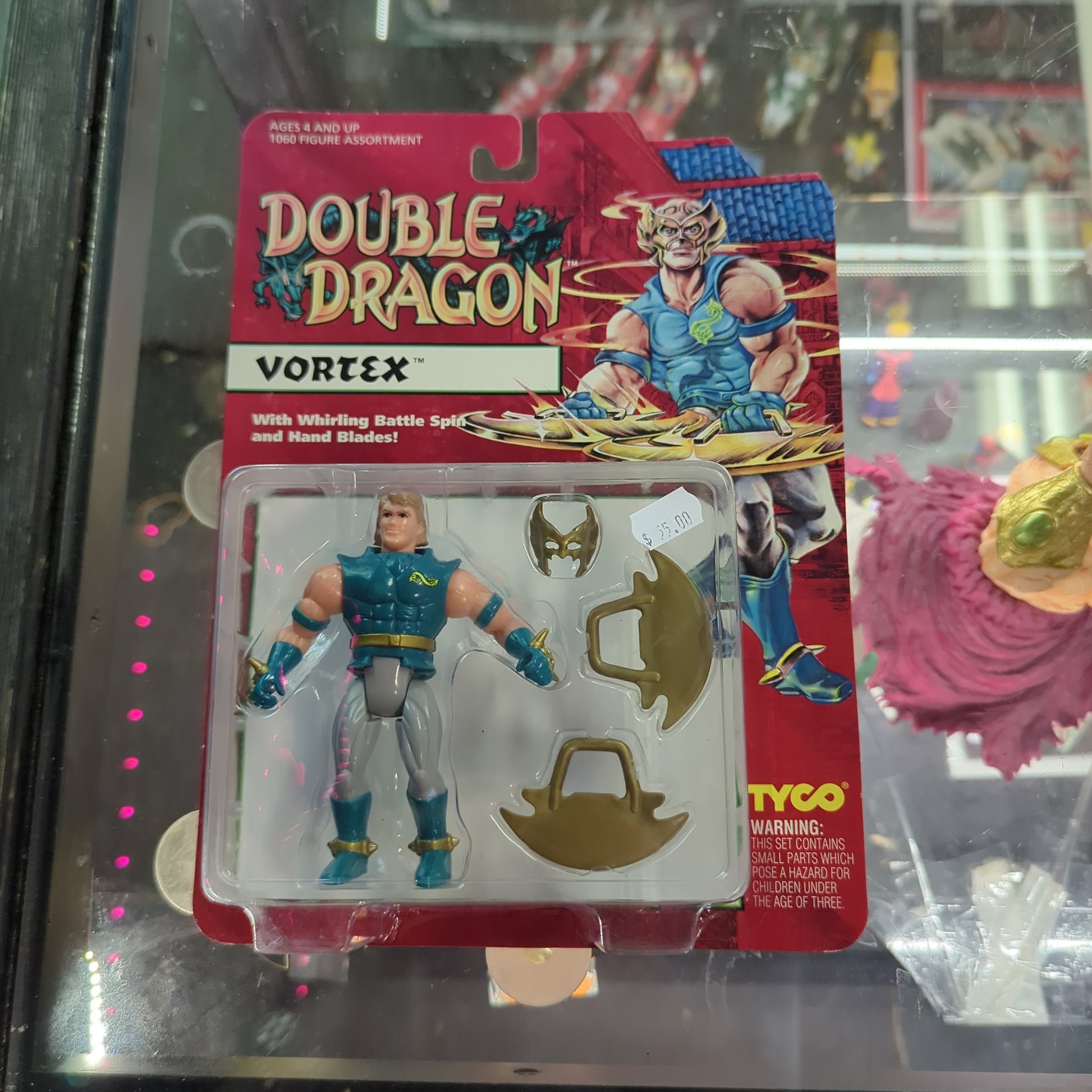 Double Dragon Vortex Action Figure. Tyco. MOC FRENLY BRICKS - Open 7 Days