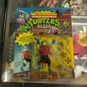 1990 Playmates TMNT Teenage Mutant Ninja Turtles Slice 'N Dice Shredder FRENLY BRICKS - Open 7 Days