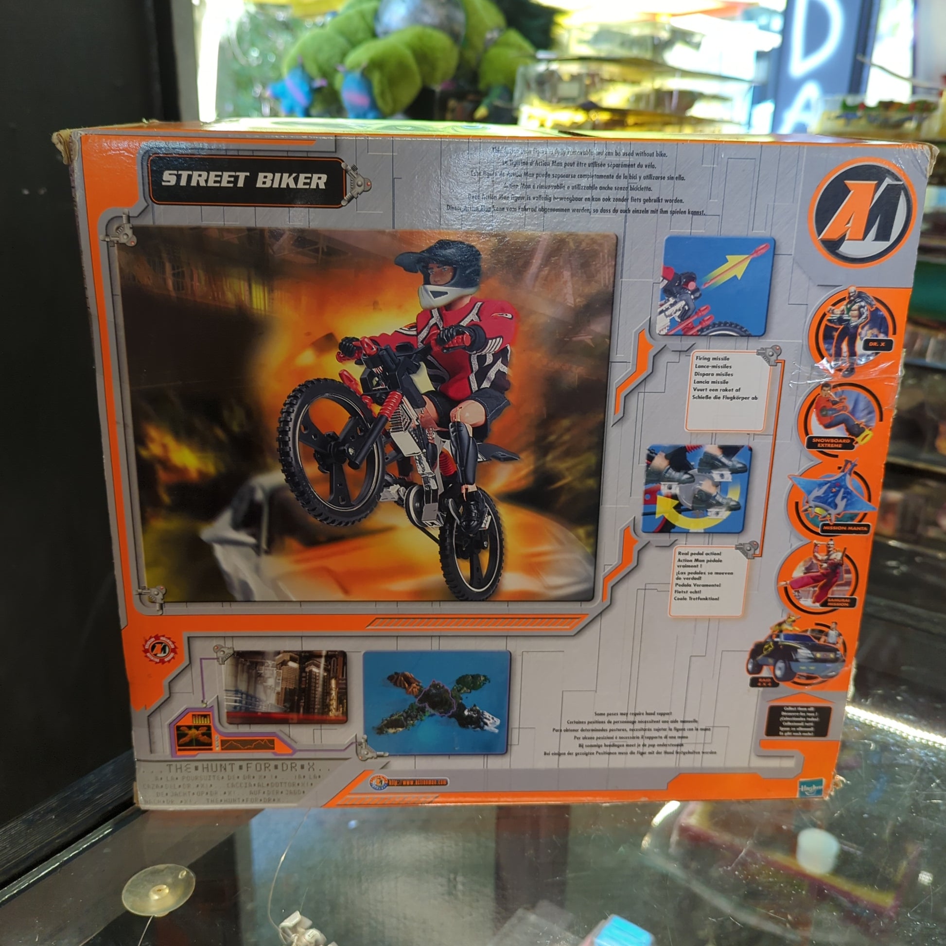 Action Man Street Biker FRENLY BRICKS - Open 7 Days