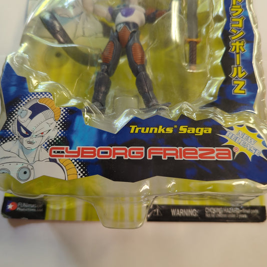 Dragon Ball Z Cyborg Frieza Figure Trunks Saga Jakks Pacific New 2004 FRENLY BRICKS - Open 7 Days