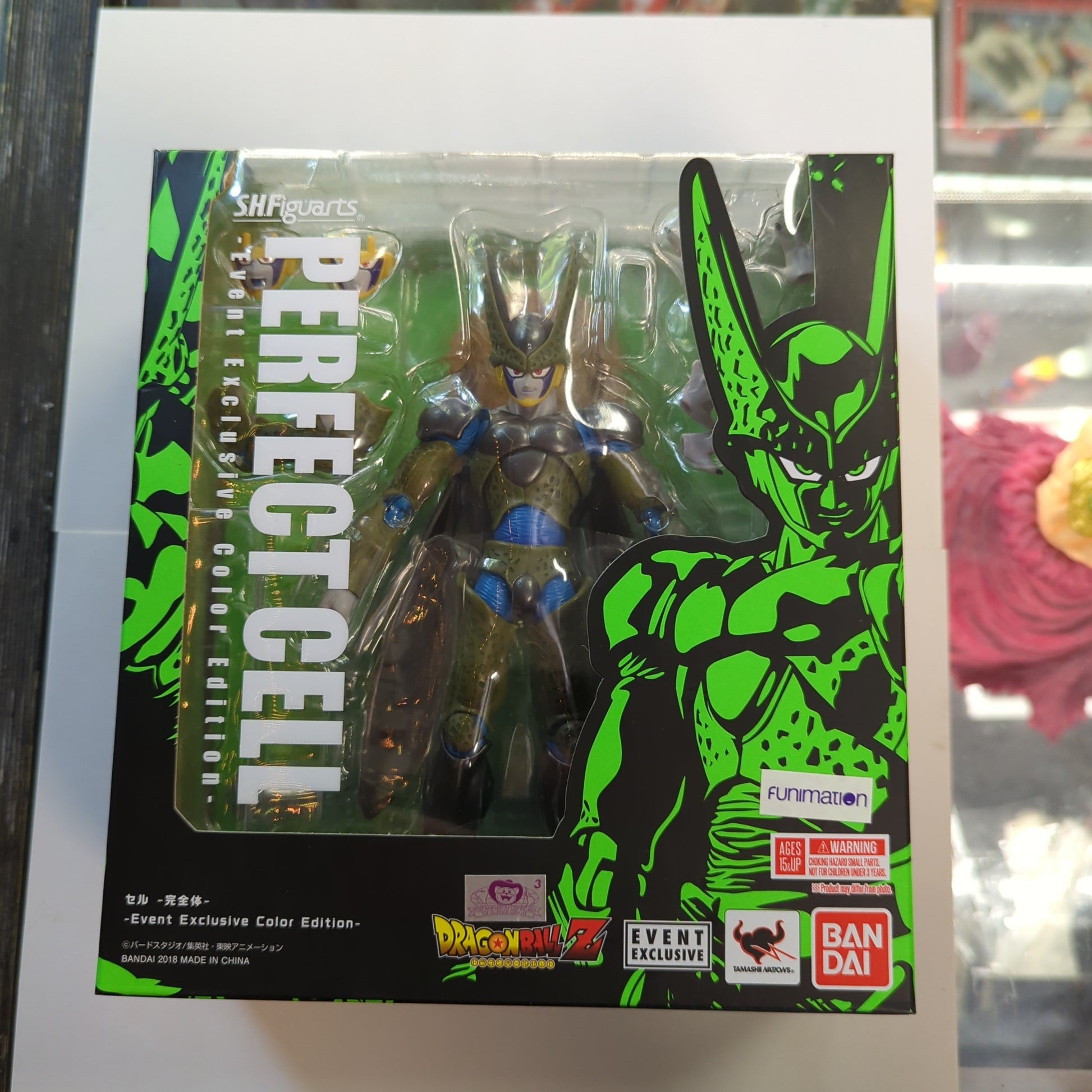 Bandai S.H.Figuarts Dragon Ball Z perfect cell Event Exclusive Color Figure FRENLY BRICKS - Open 7 Days