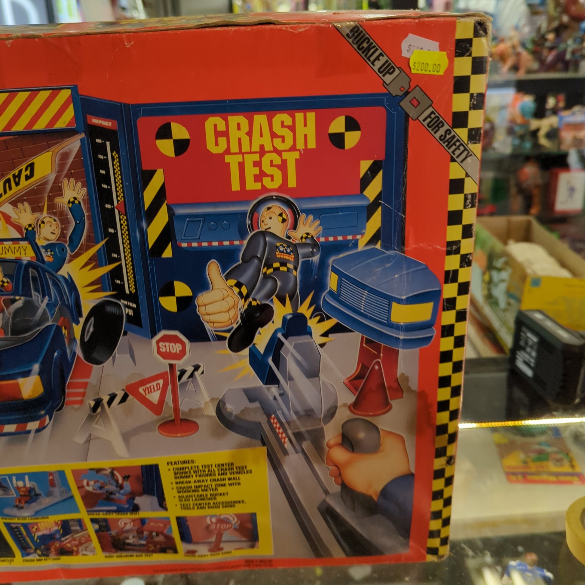 VINTAGE 1991 THE INCREDIBLE CRASH DUMMIES CRASH TEST CENTER TYCO FRENLY BRICKS - Open 7 Days