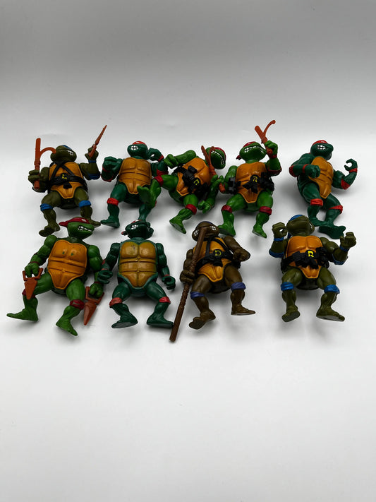 TMNT Vintage 1988 Action Figure Lot FRENLY BRICKS - Open 7 Days
