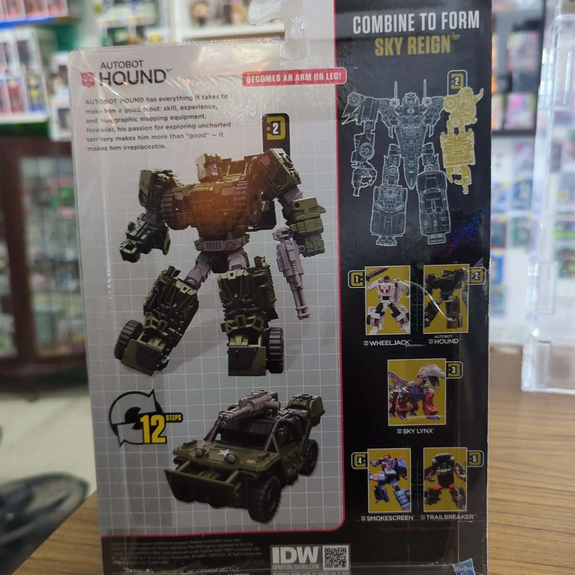 Transformers Combiner Wars - Autobot Hound #2 of 5 Sky Reign with comic book * FRENLY BRICKS - Open 7 Days