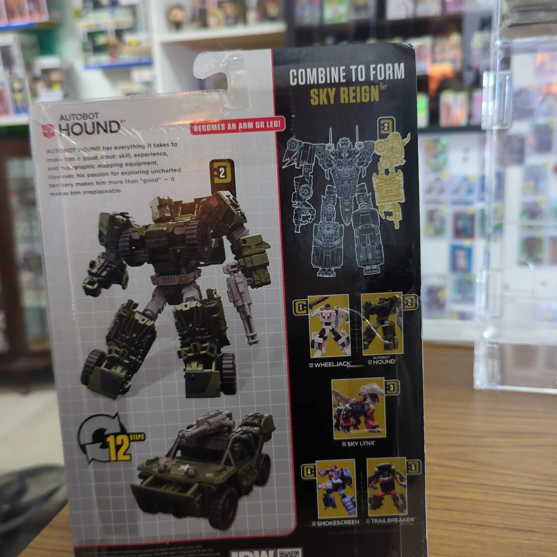 Transformers Combiner Wars - Autobot Hound #2 of 5 Sky Reign with comic book * FRENLY BRICKS - Open 7 Days