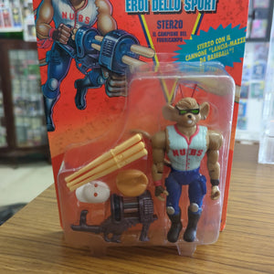 Galoob Biker Mice da Marte Sport STERZO Throttle Action Figure MOC, 1994 italian FRENLY BRICKS - Open 7 Days