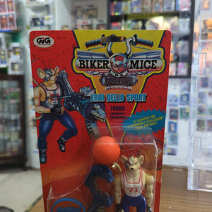 Biker Mice From Mars Sports Bro's Slam Dunk Vinnie Figure New GALOOB 1994 Italian FRENLY BRICKS - Open 7 Days