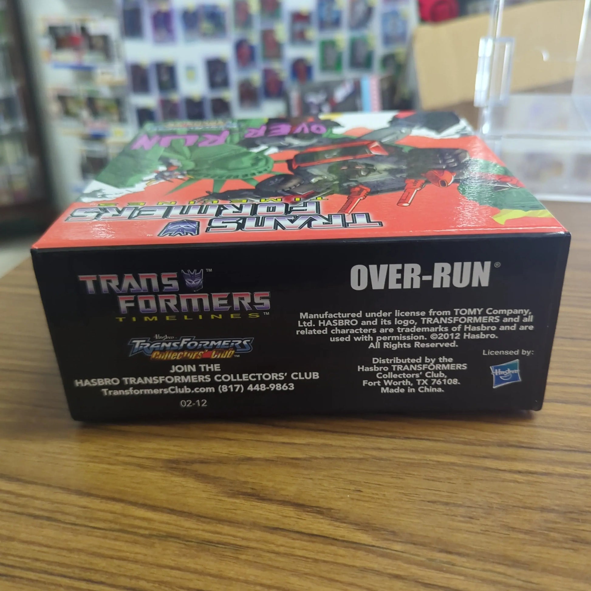 Hasbro Transformers Timelines Over-run Collectors Club Exclusive New FRENLY BRICKS - Open 7 Days