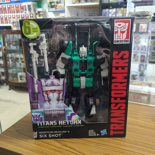 Transformers Generations Titans Return Six Shot and Revolver 2016 FRENLY BRICKS - Open 7 Days