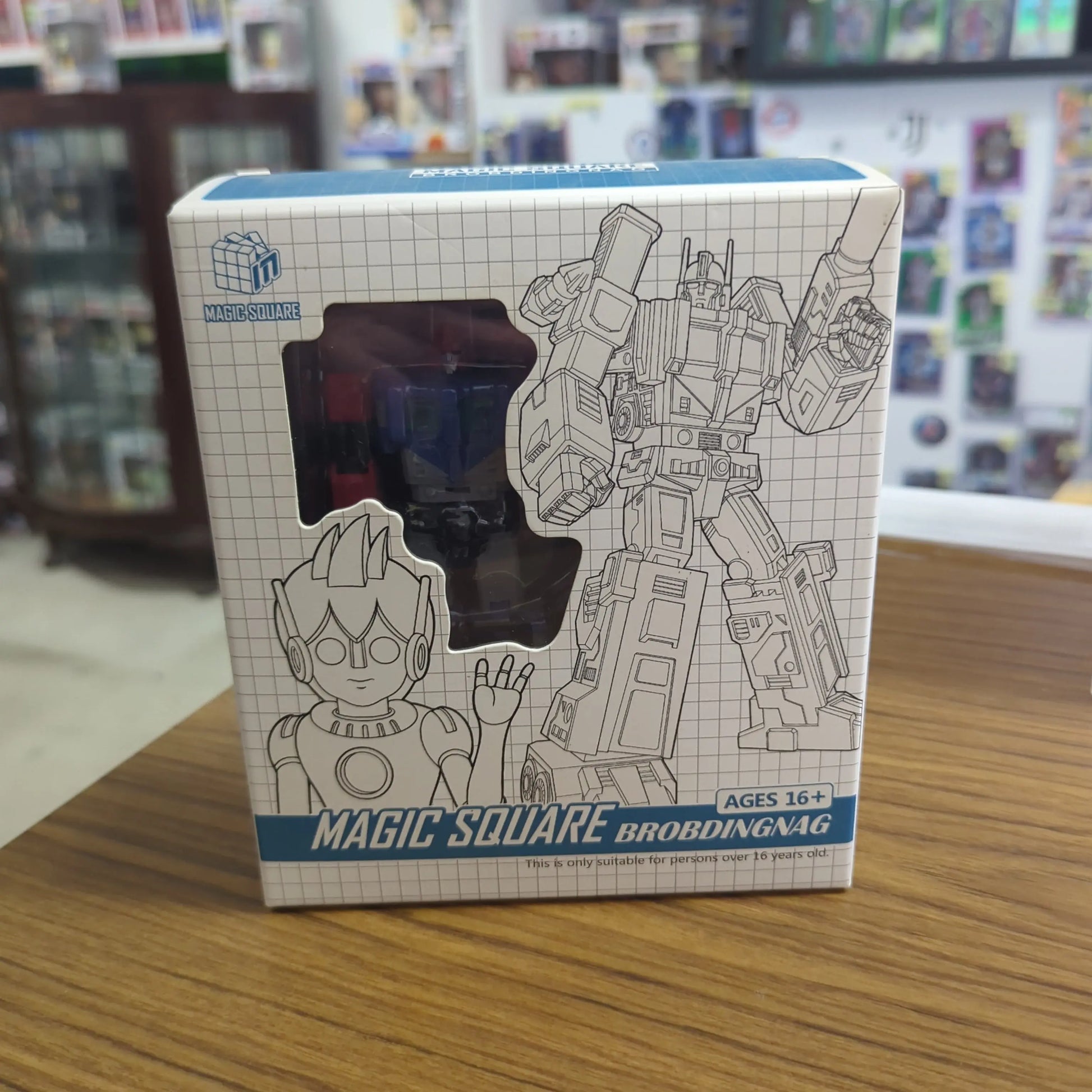 Magic Square MS-B04T Ultra Magnus Clear color MS-Toys Action Figure in stock FRENLY BRICKS - Open 7 Days