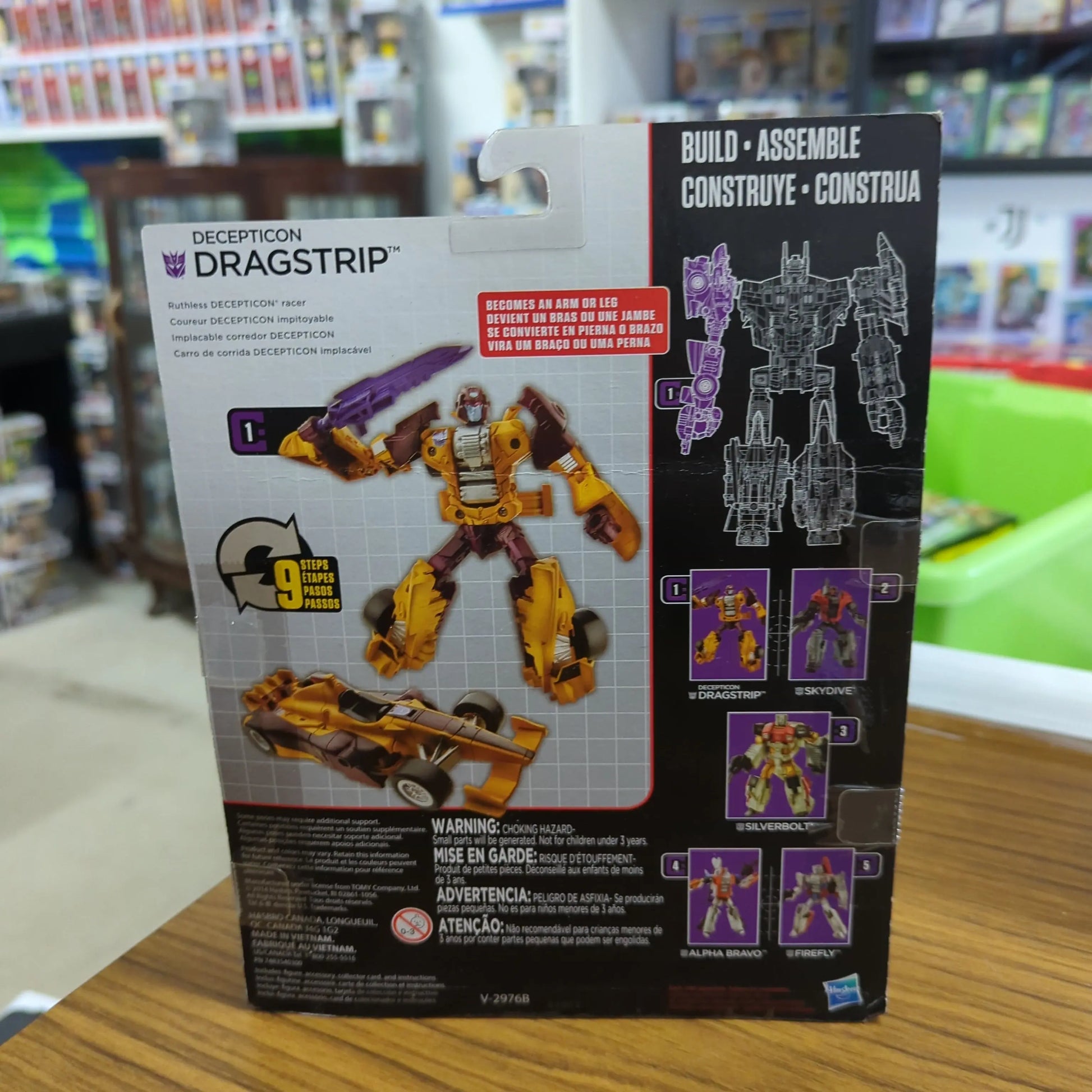 Transformers Combiner Wars - Decepticon DRAGSTRIP New MOSC FRENLY BRICKS - Open 7 Days