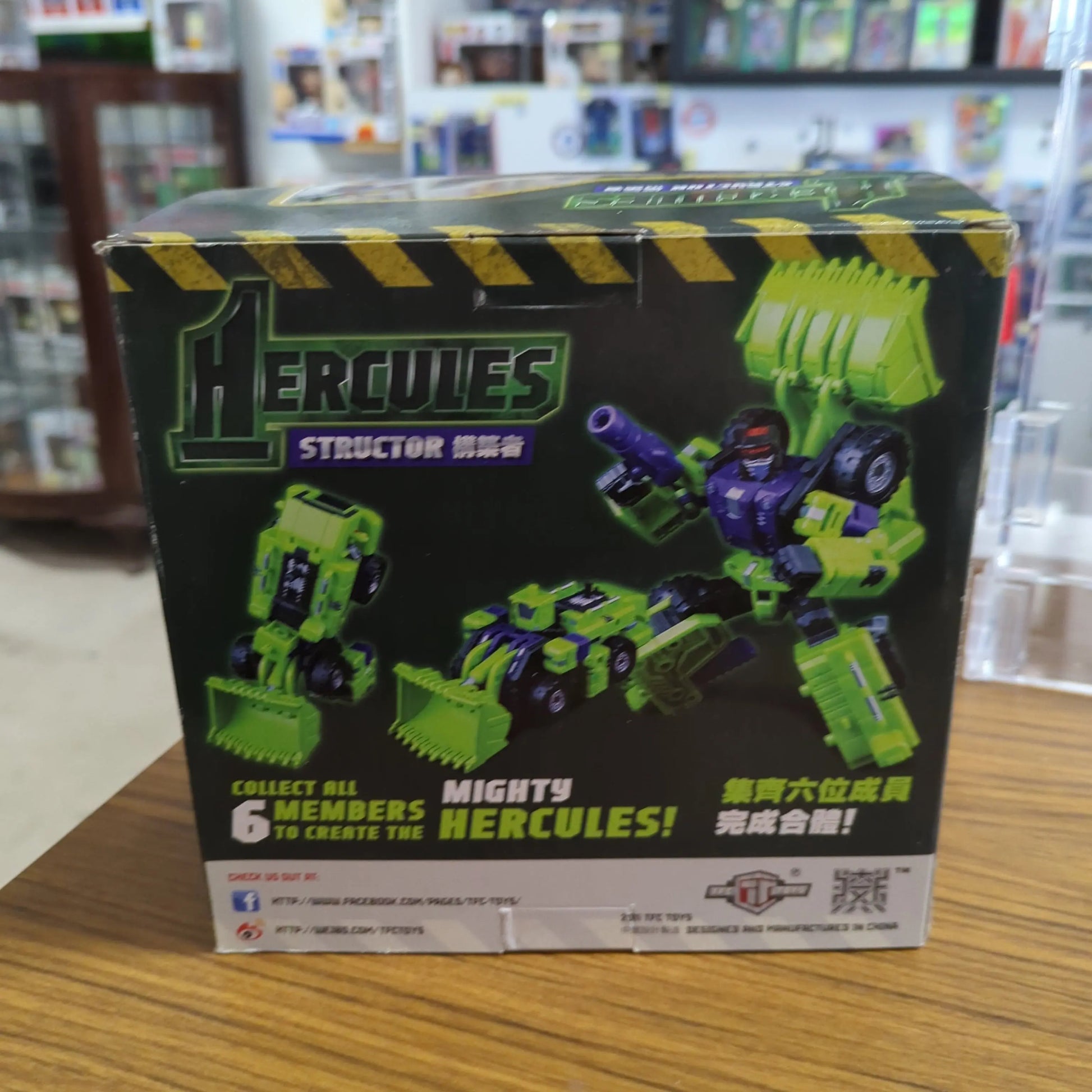 Transformer TFC Toy Hercules Combiner Member STRUCTOR Devastator War Masterpiece FRENLY BRICKS - Open 7 Days