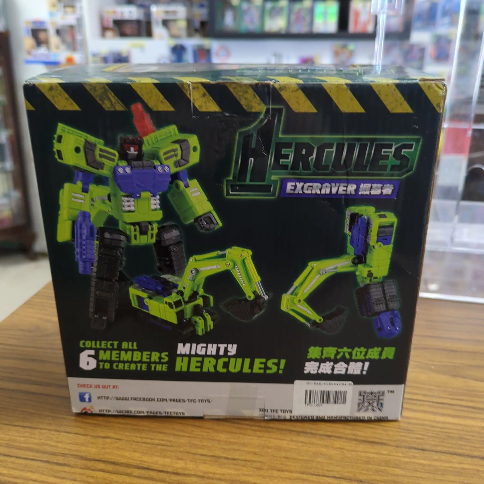 TFC Toys Hercules - Exgraver FRENLY BRICKS - Open 7 Days