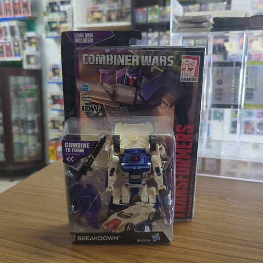 Transformers Combiner Wars Decepticon BREAKDOWN Action Figure + Comic Book NEW FRENLY BRICKS - Open 7 Days